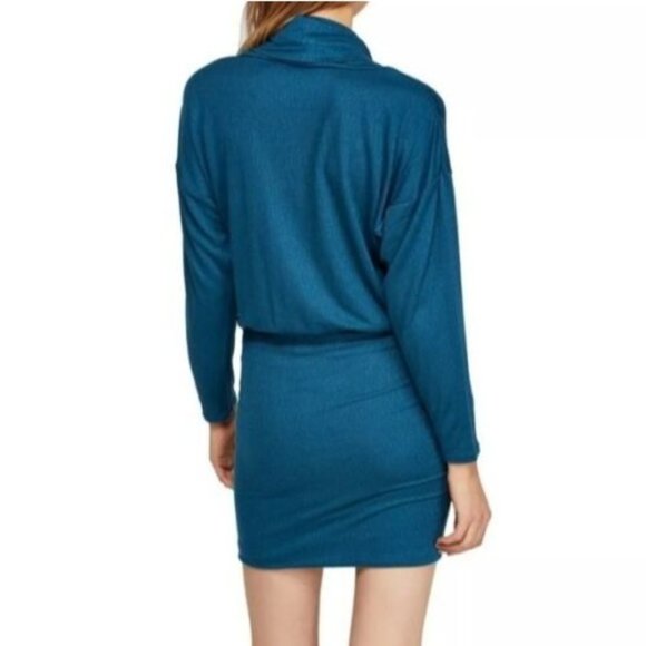 FREE PEOPLE Sundown Cowl Neck Mini Dress - Large - NWOT - Picture 3 of 4